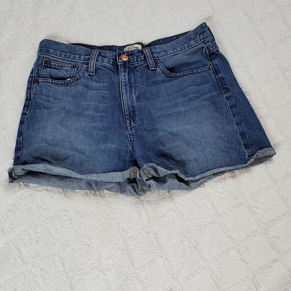 J.Crew High Waisted Denim Shorts
